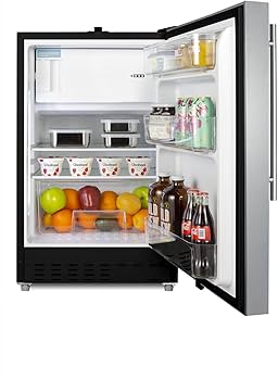 Amazon.com: Summit Appliance ALRF49BSSHV 20